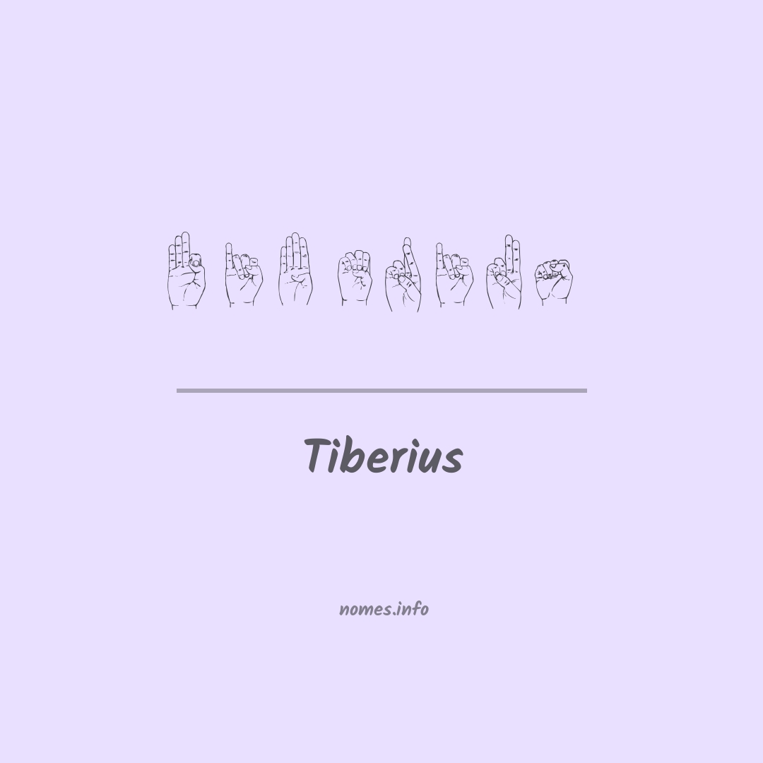 Tiberius em Libras