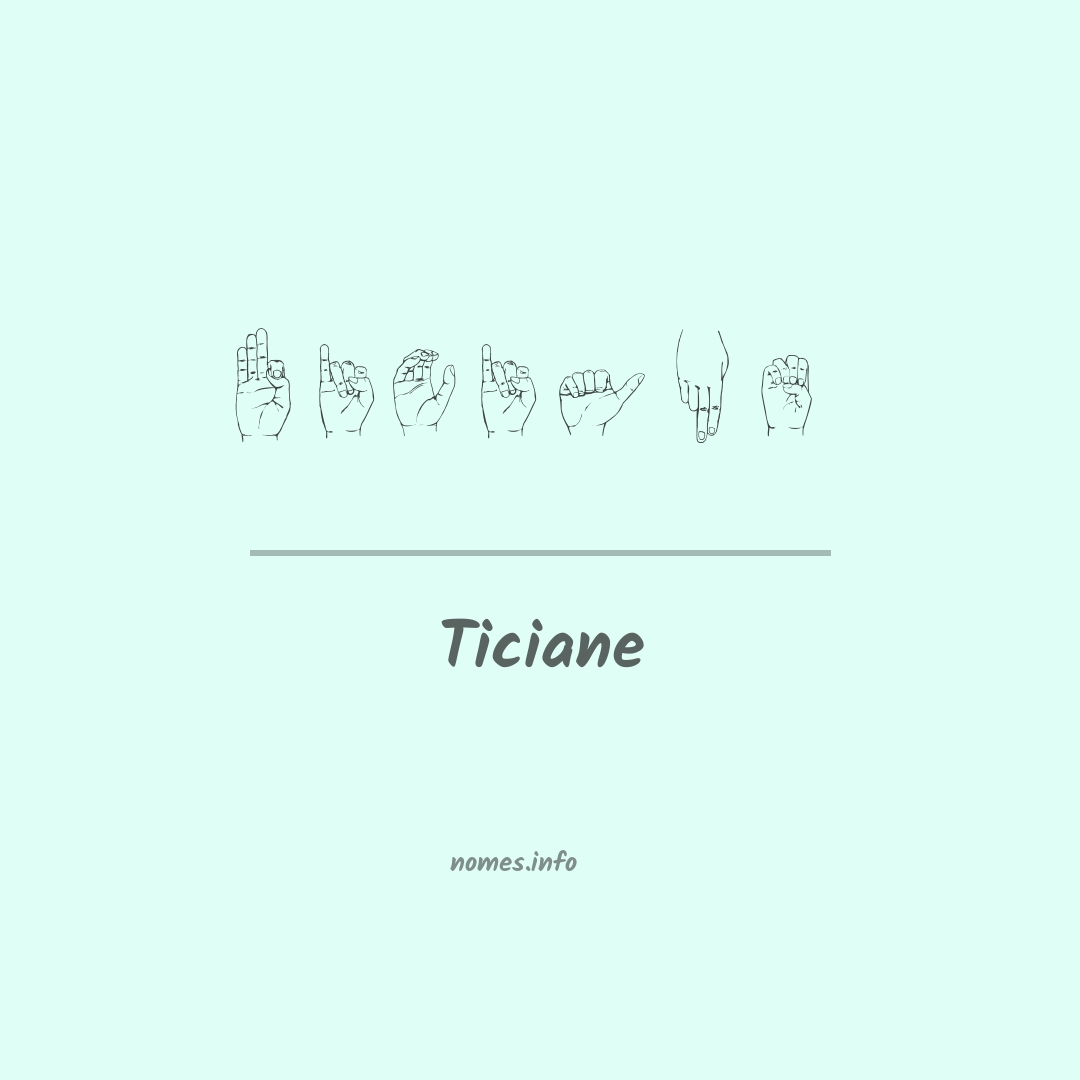 Ticiane em Libras