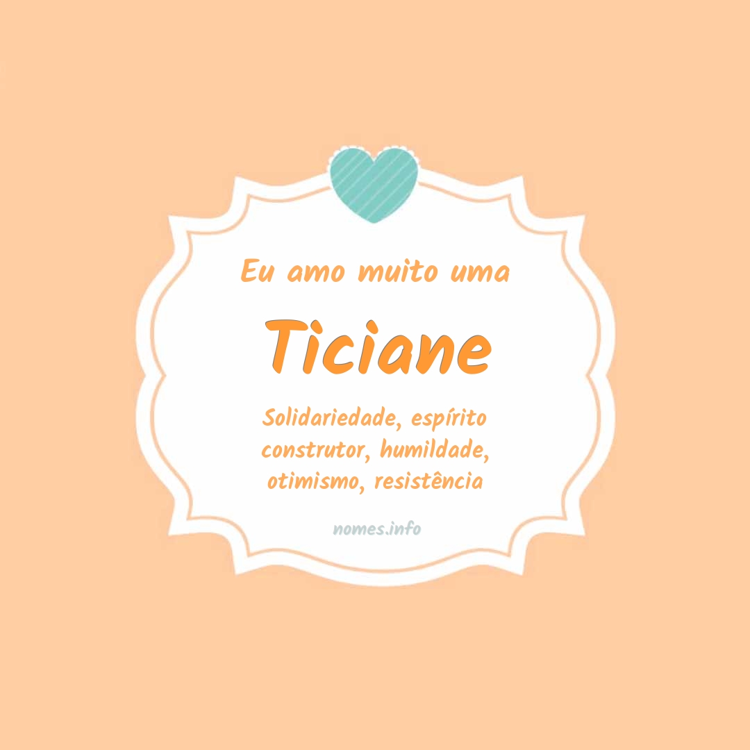 Eu amo muito Ticiane