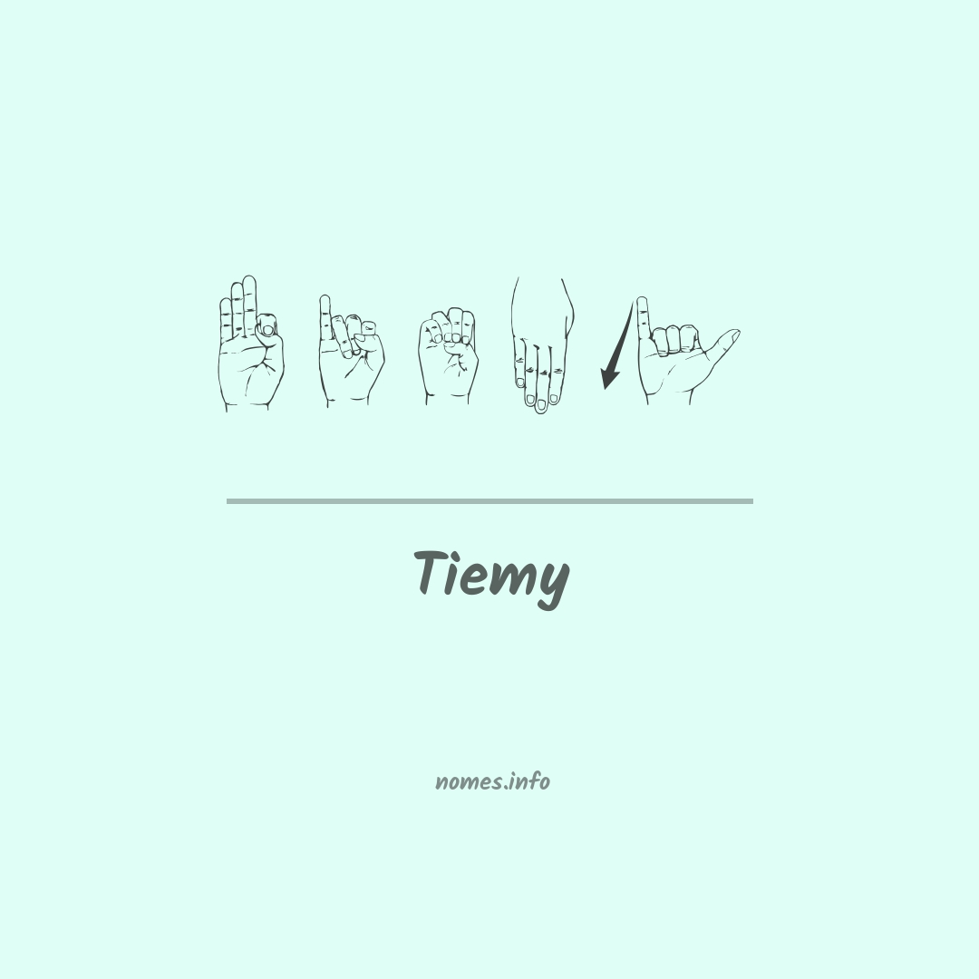 Tiemy em Libras