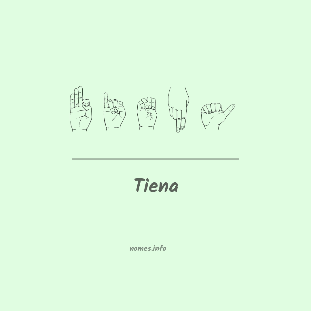 Tiena em Libras