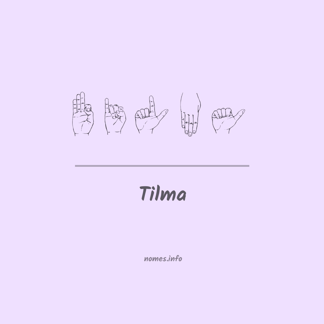 Tilma em Libras