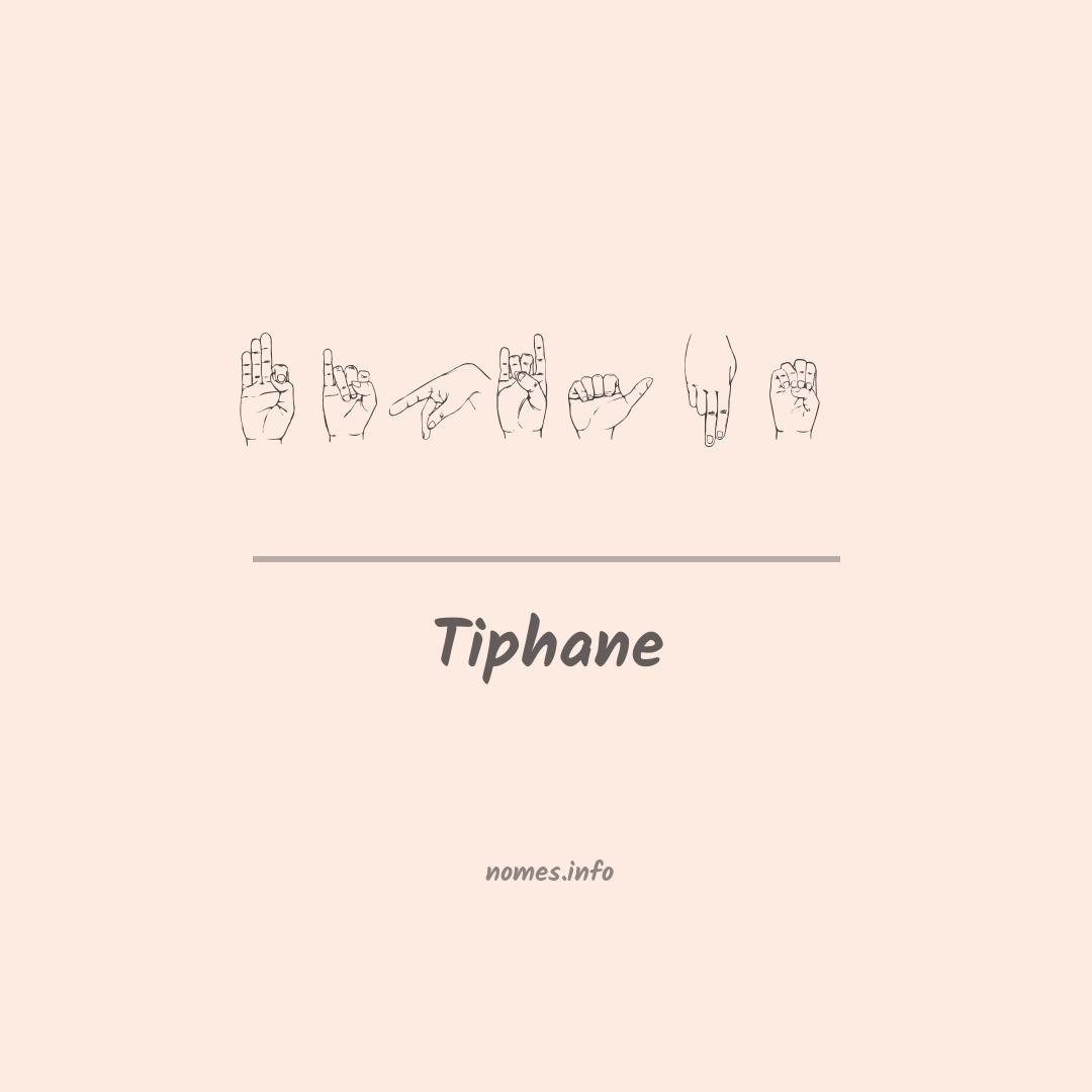 Tiphane em Libras