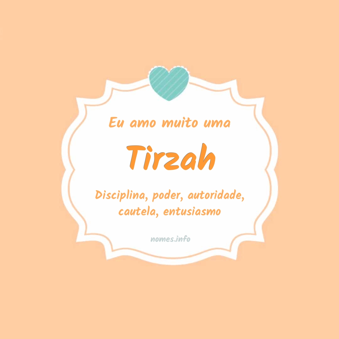 Eu amo muito Tirzah