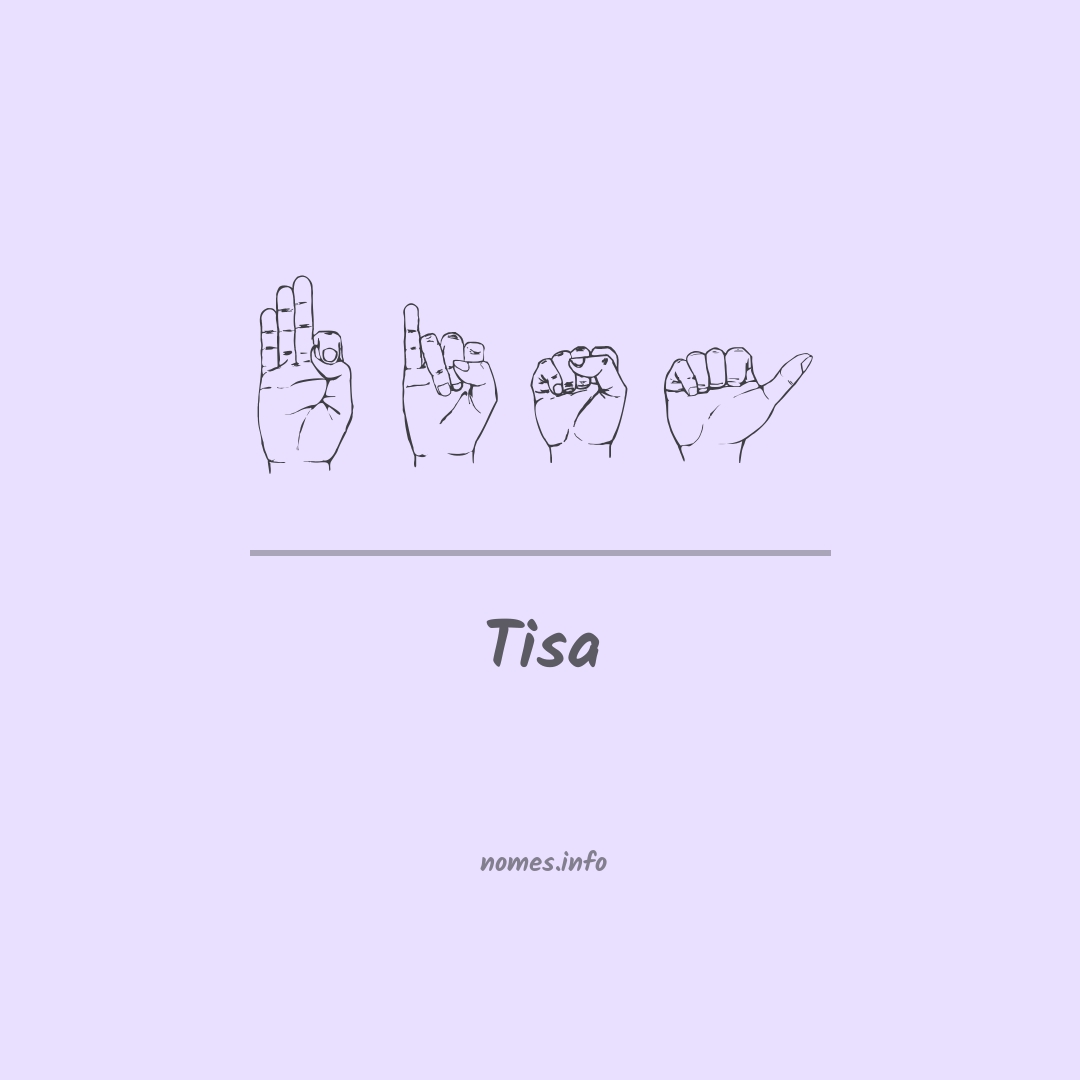 Tisa em Libras