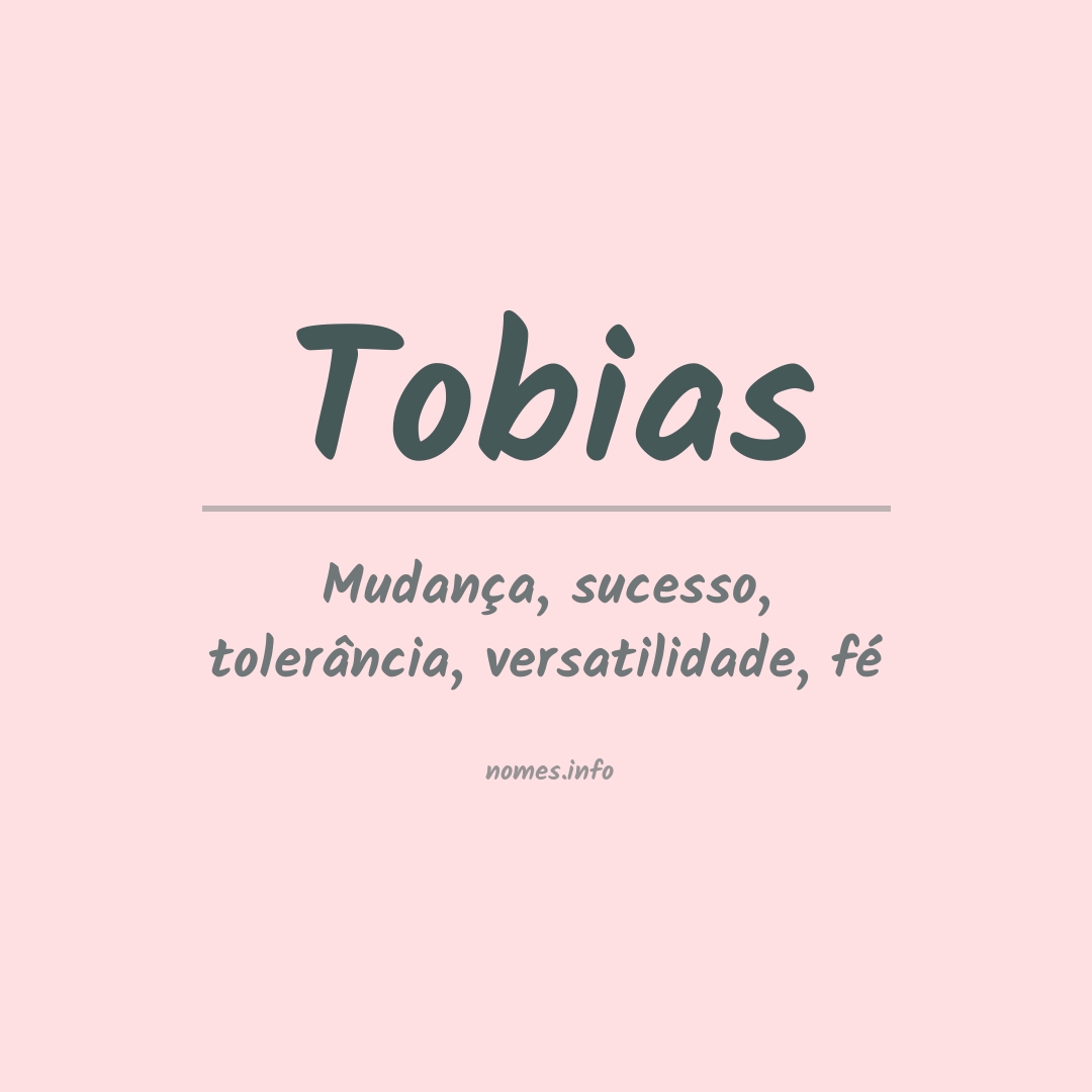 Significado do nome Tobias