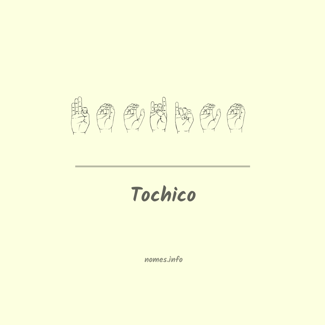 Tochico em Libras