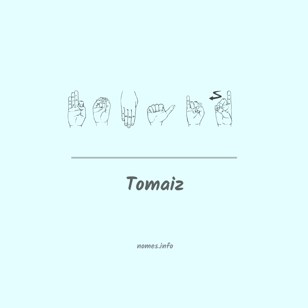 Tomaiz em Libras