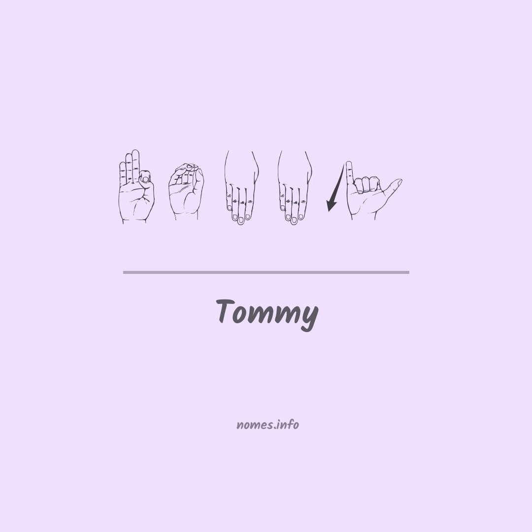 Tommy em Libras