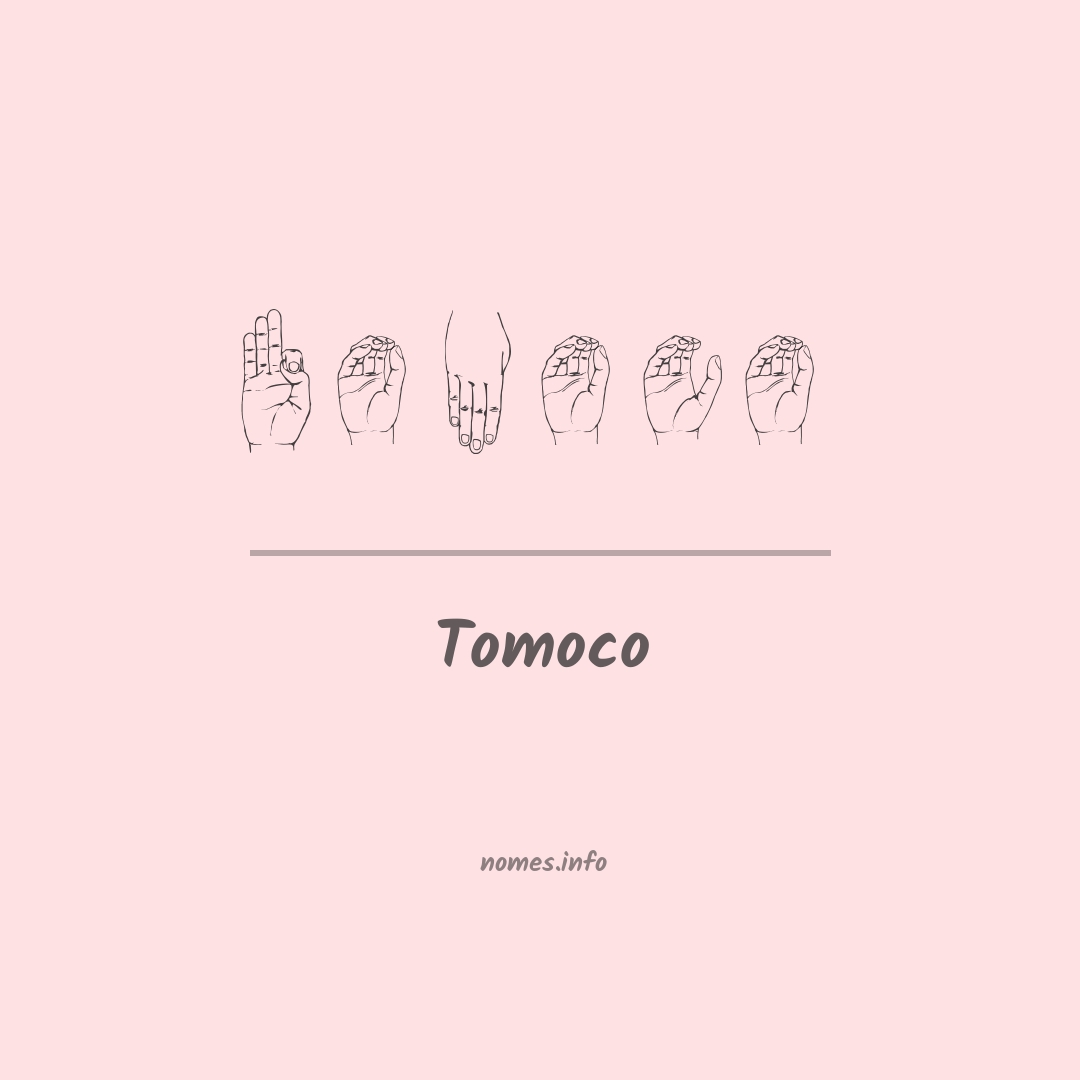 Tomoco em Libras