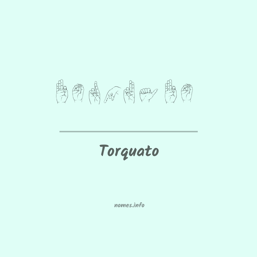 Torquato em Libras