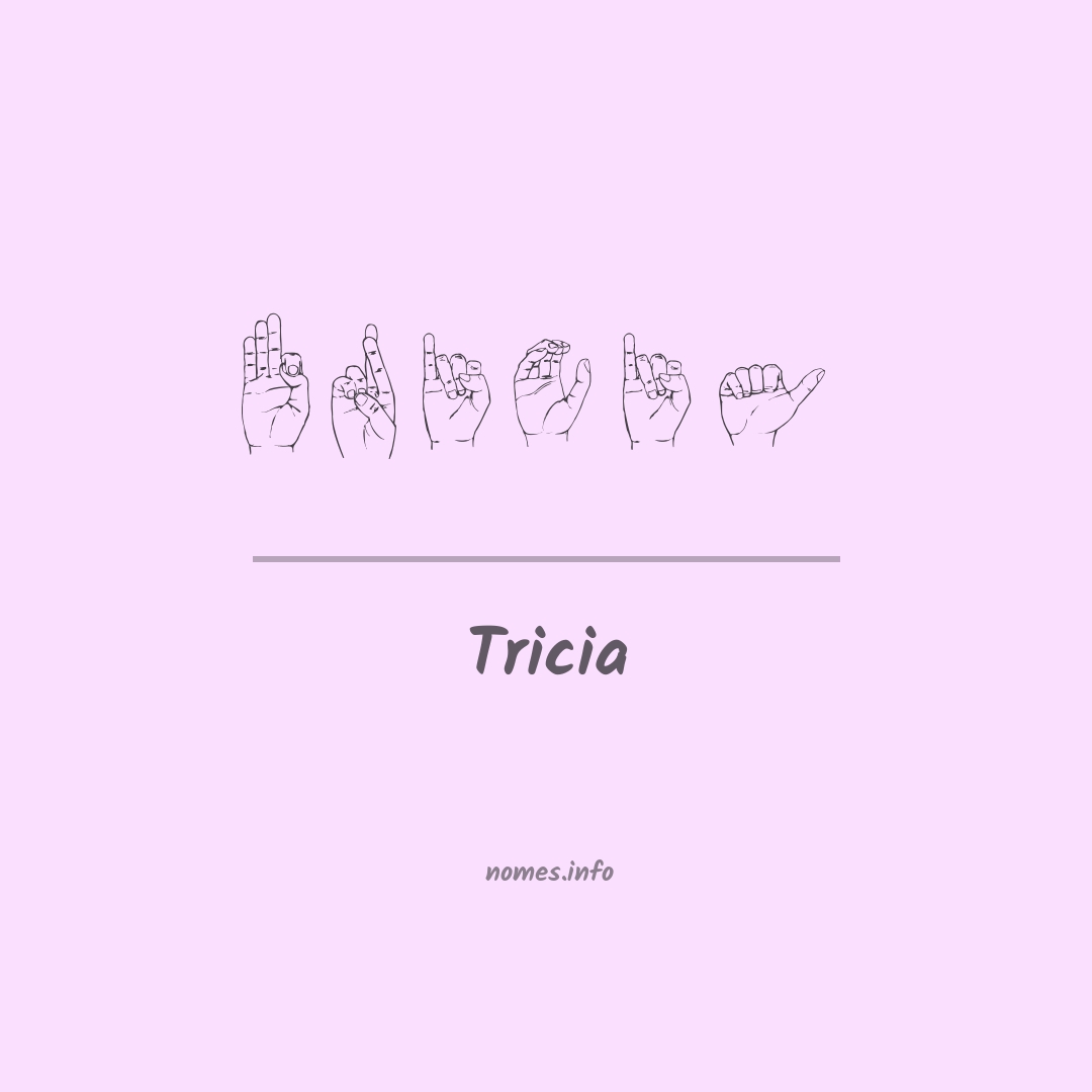 Tricia em Libras