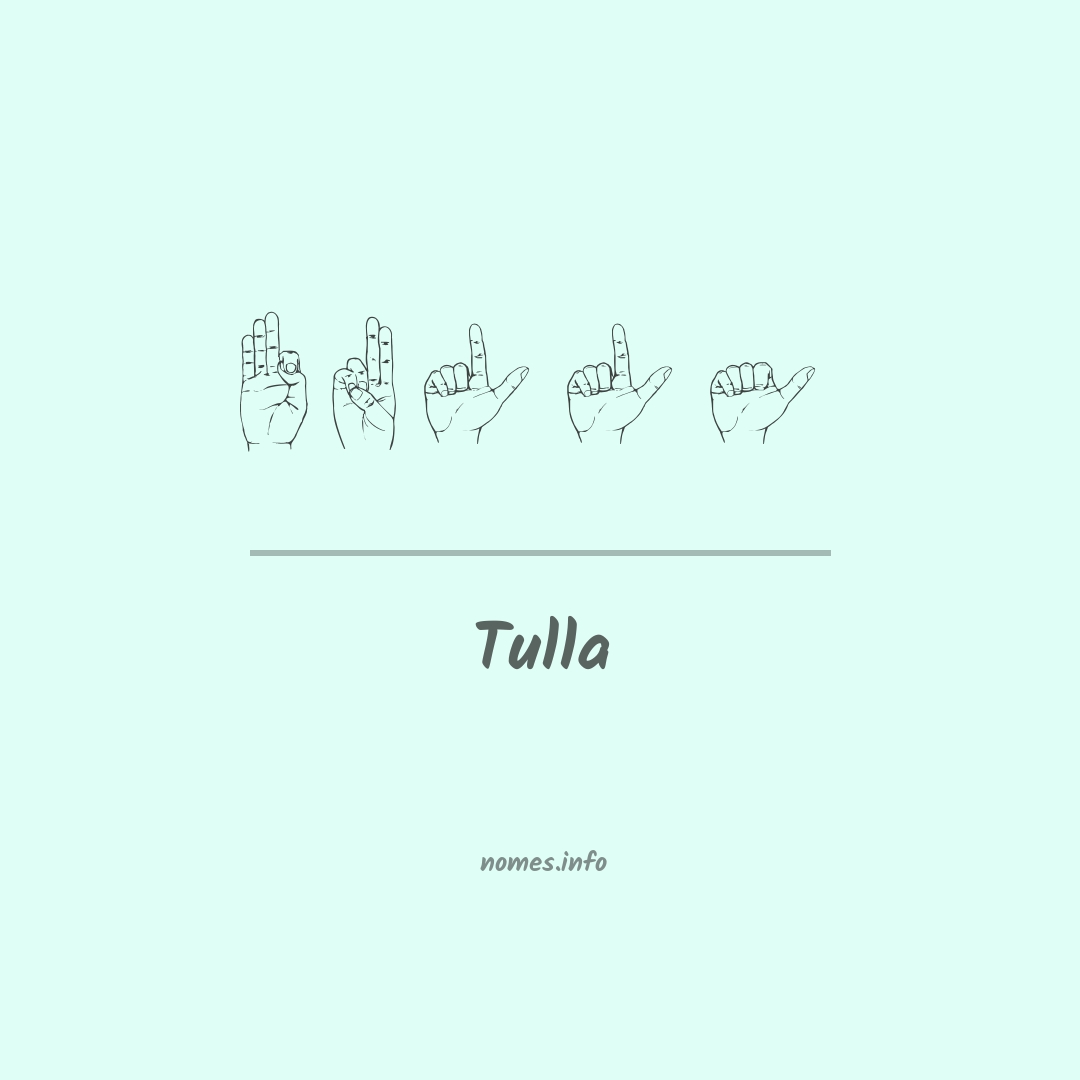 Tulla em Libras