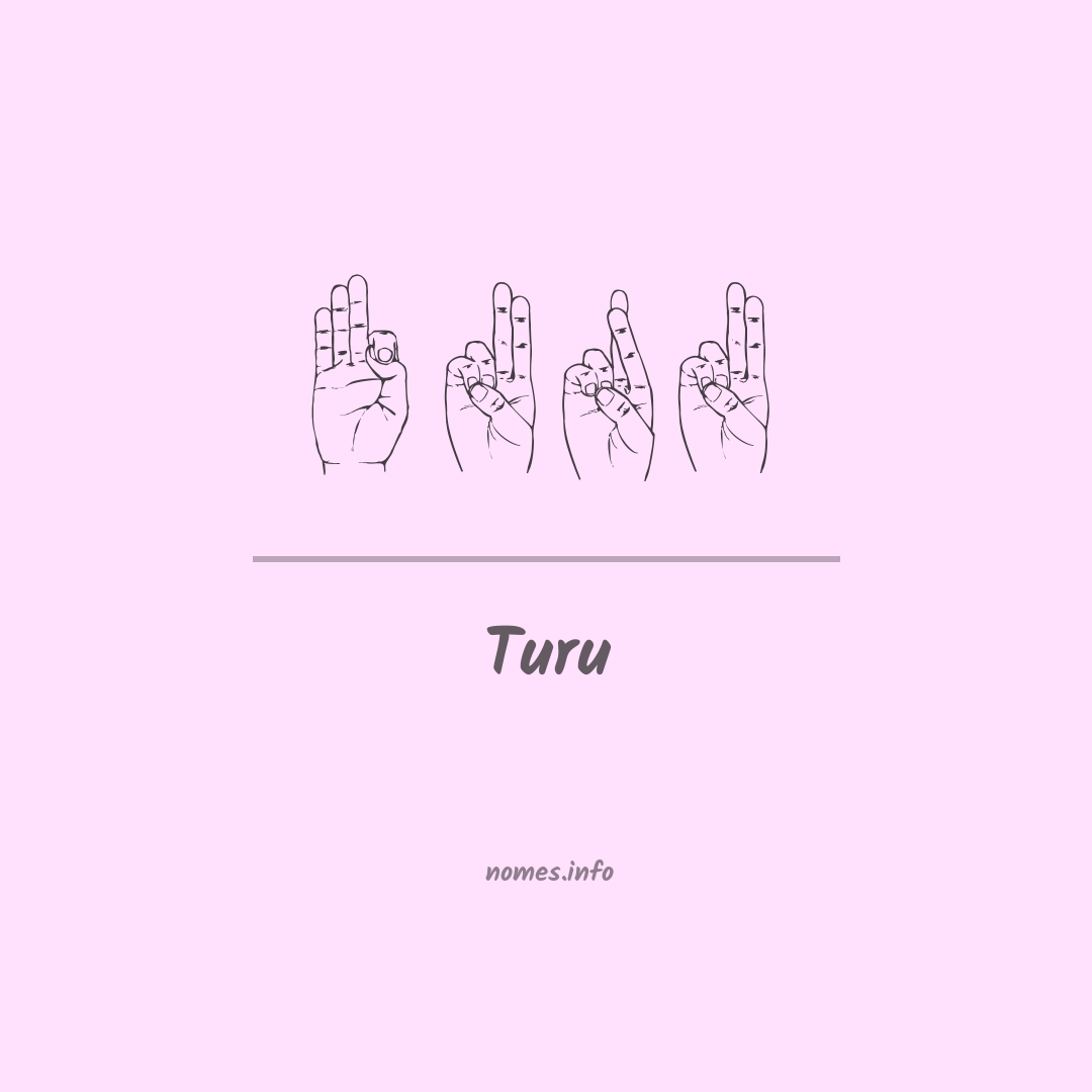 Turu em Libras