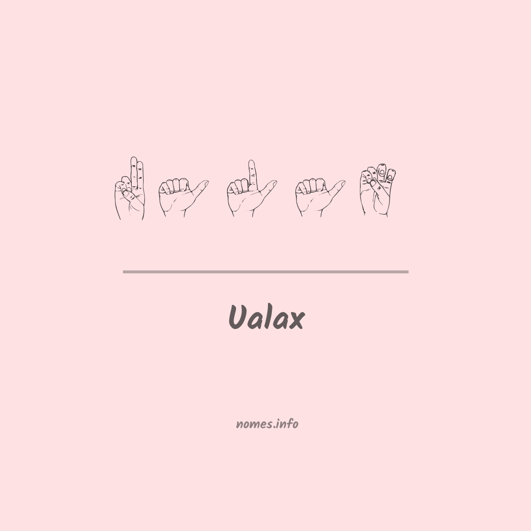 Ualax em Libras