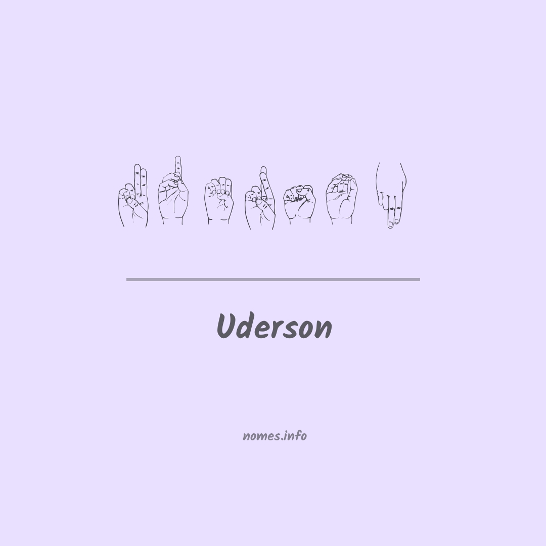 Uderson em Libras
