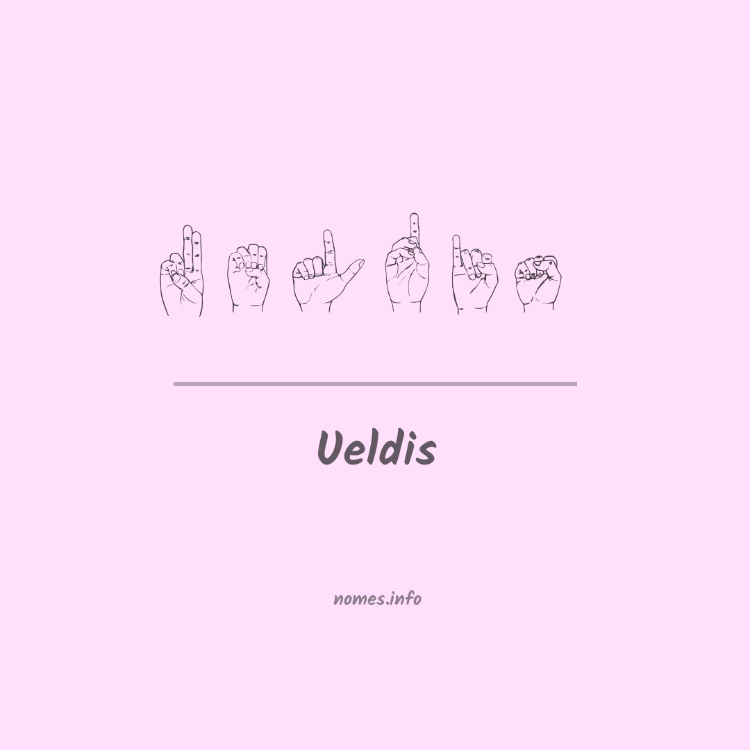 Ueldis em Libras
