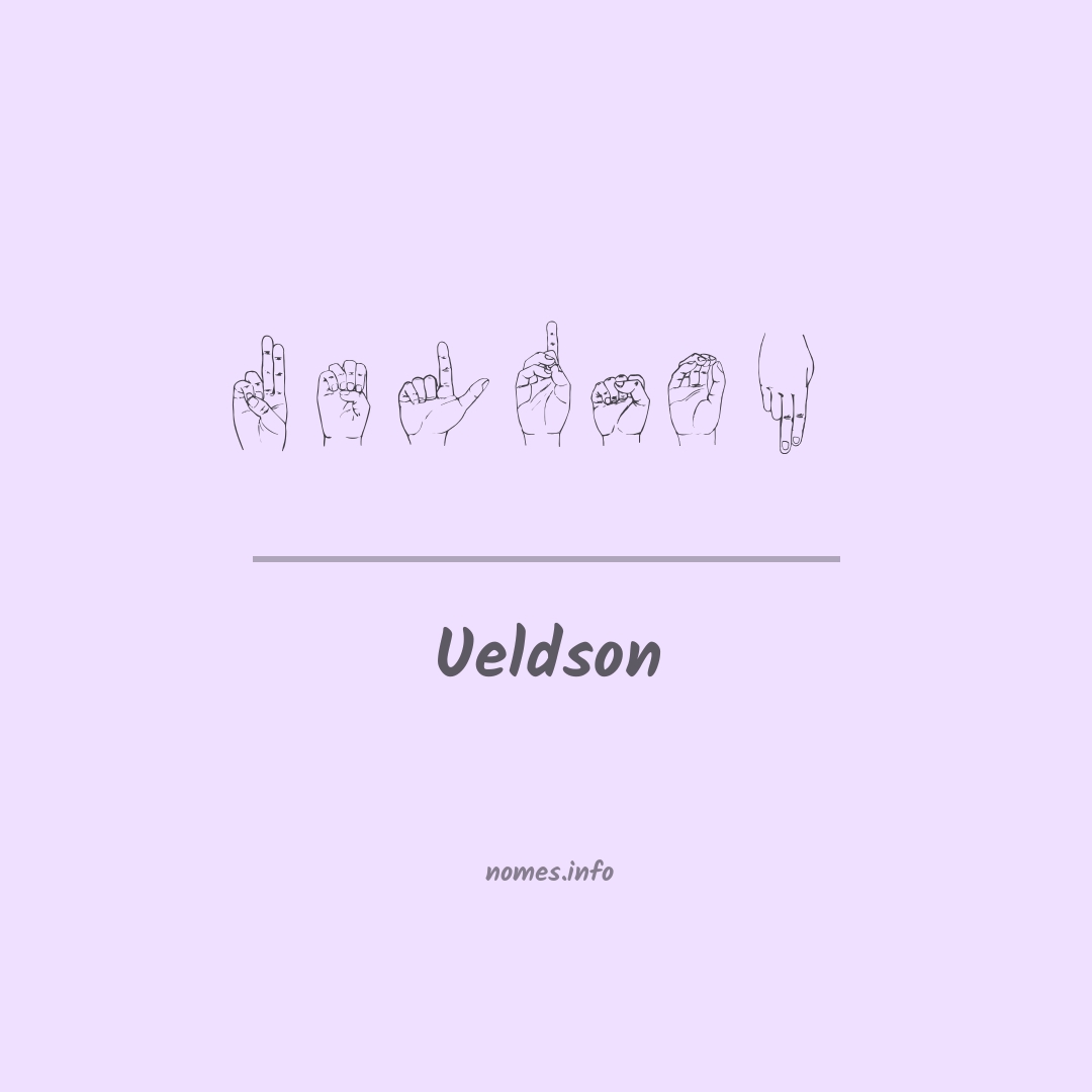 Ueldson em Libras