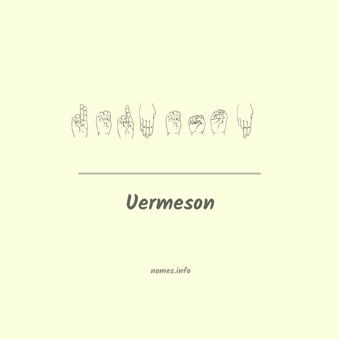 Uermeson em Libras