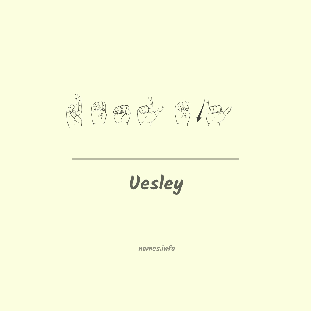 Uesley em Libras