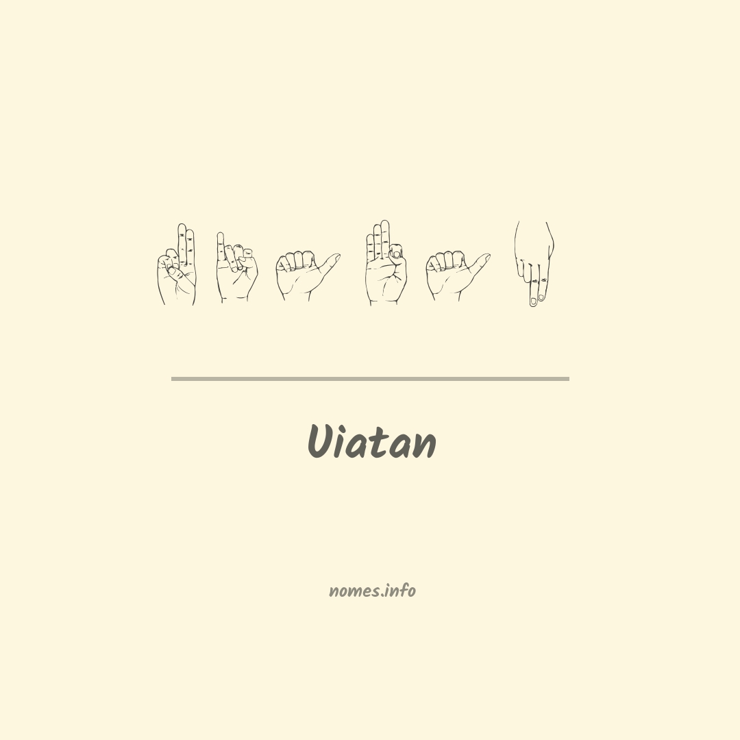 Uiatan em Libras