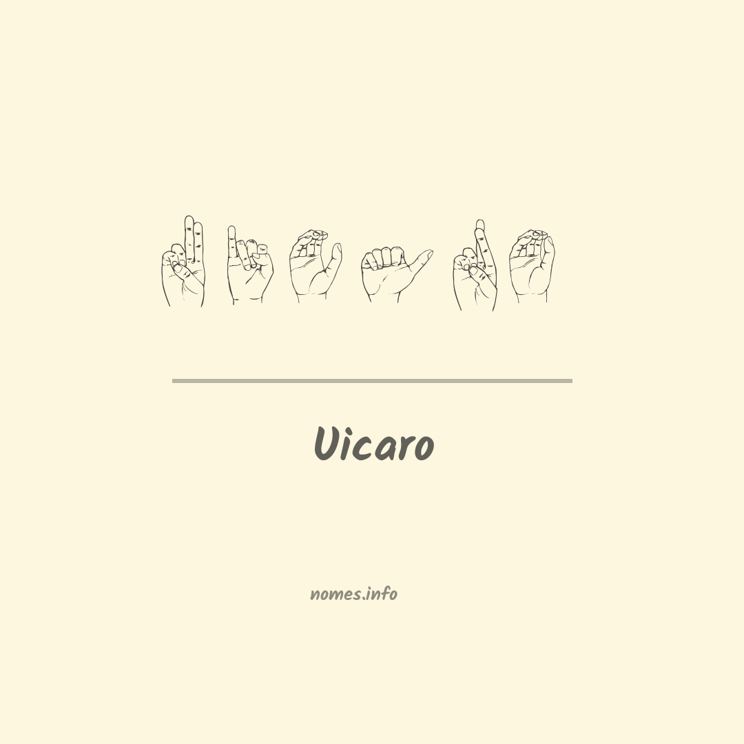 Uicaro em Libras