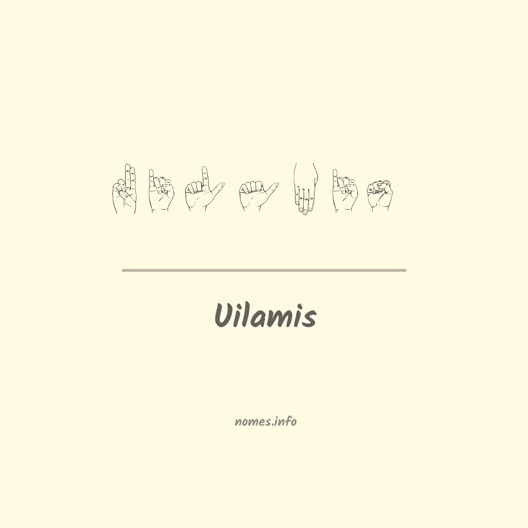 Uilamis em Libras
