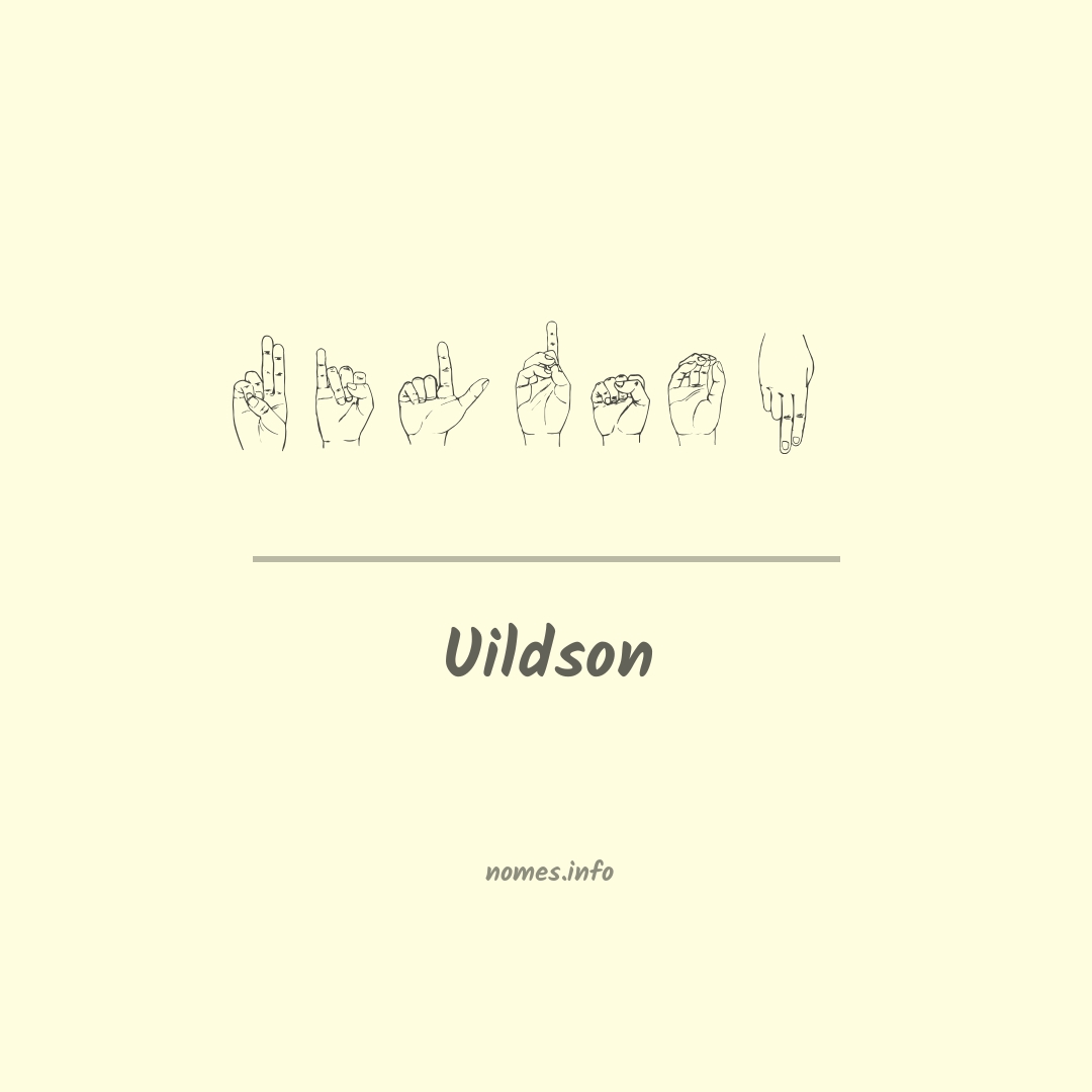Uildson em Libras