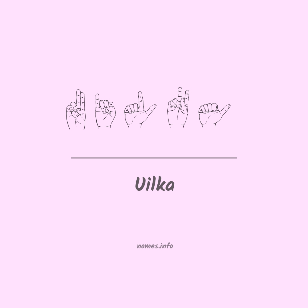 Uilka em Libras