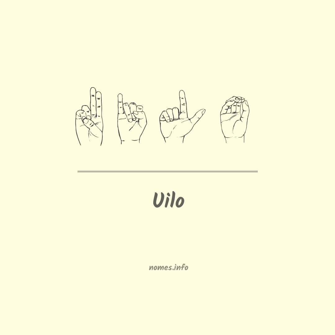 Uilo em Libras