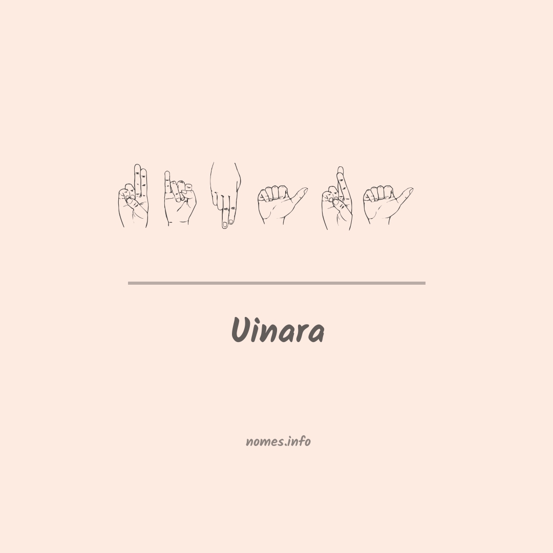 Uinara em Libras