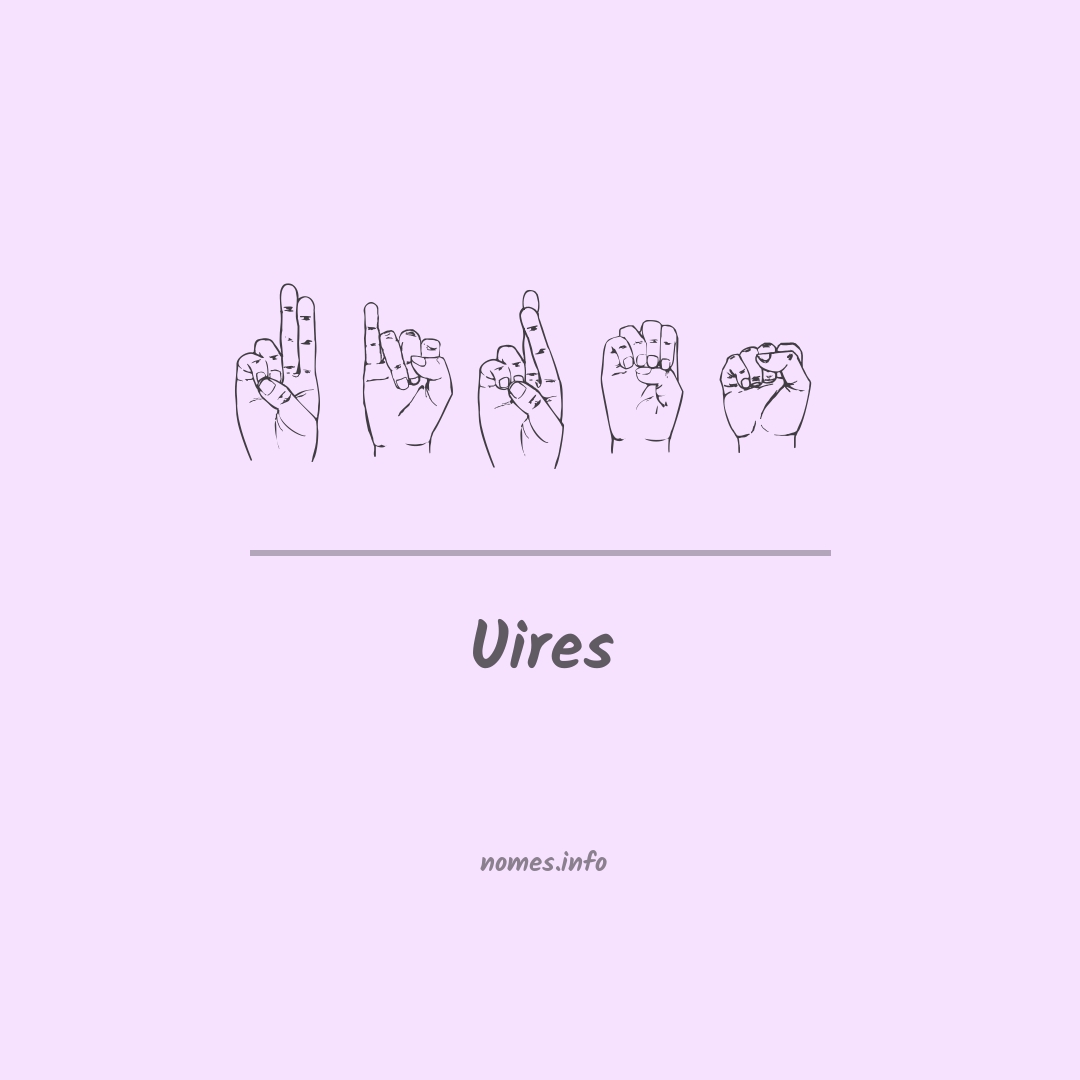 Uires em Libras