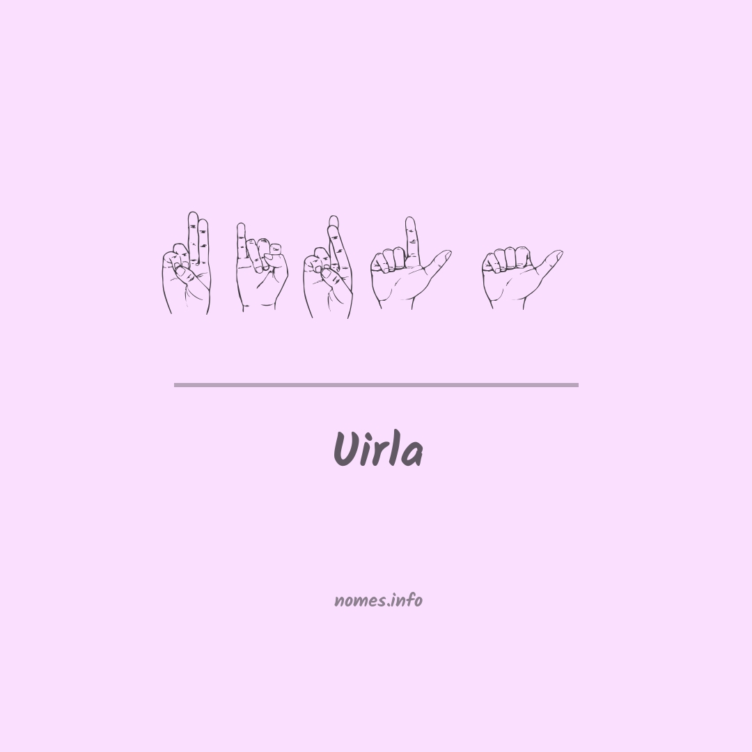 Uirla em Libras