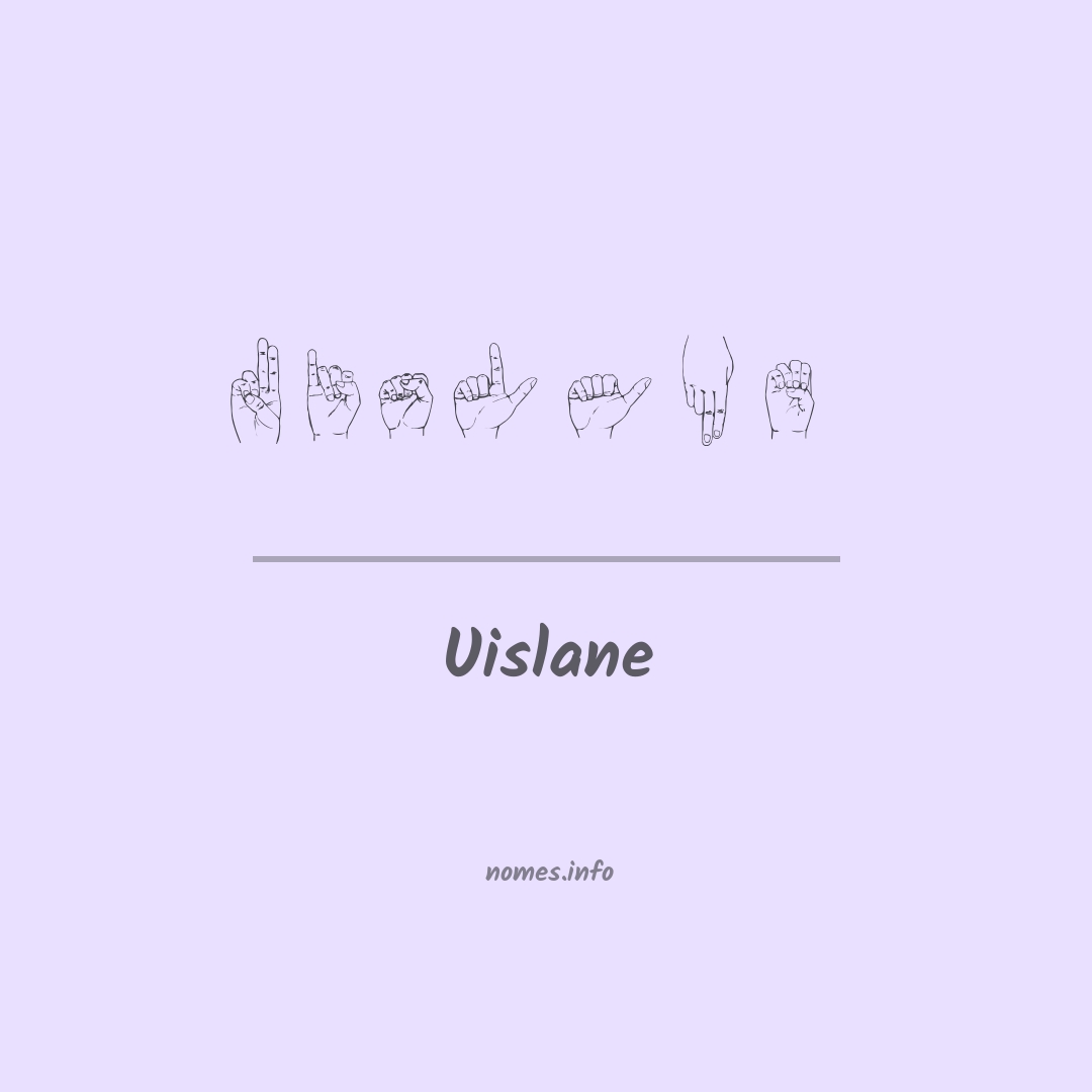 Uislane em Libras