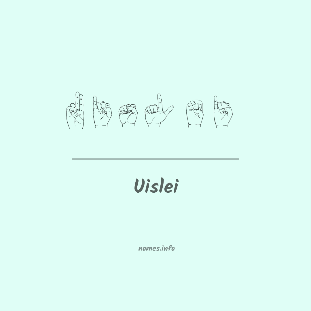 Uislei em Libras