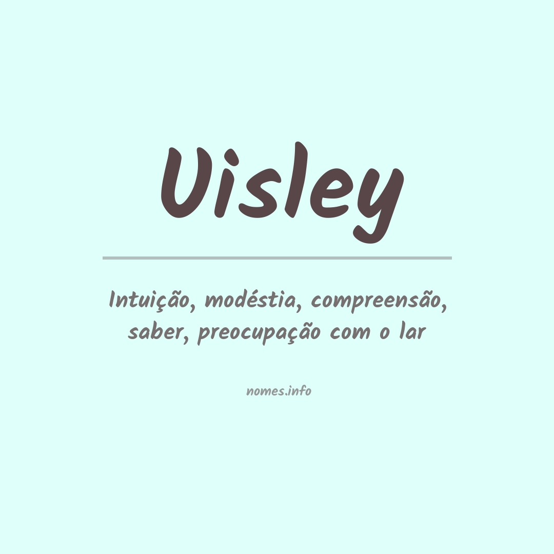 Significado do nome Uisley