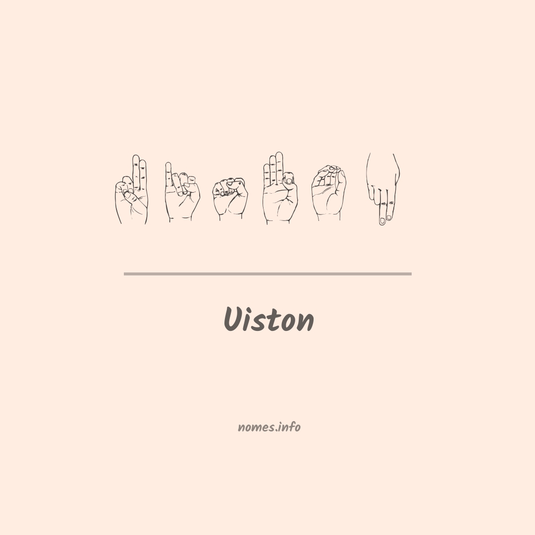 Uiston em Libras