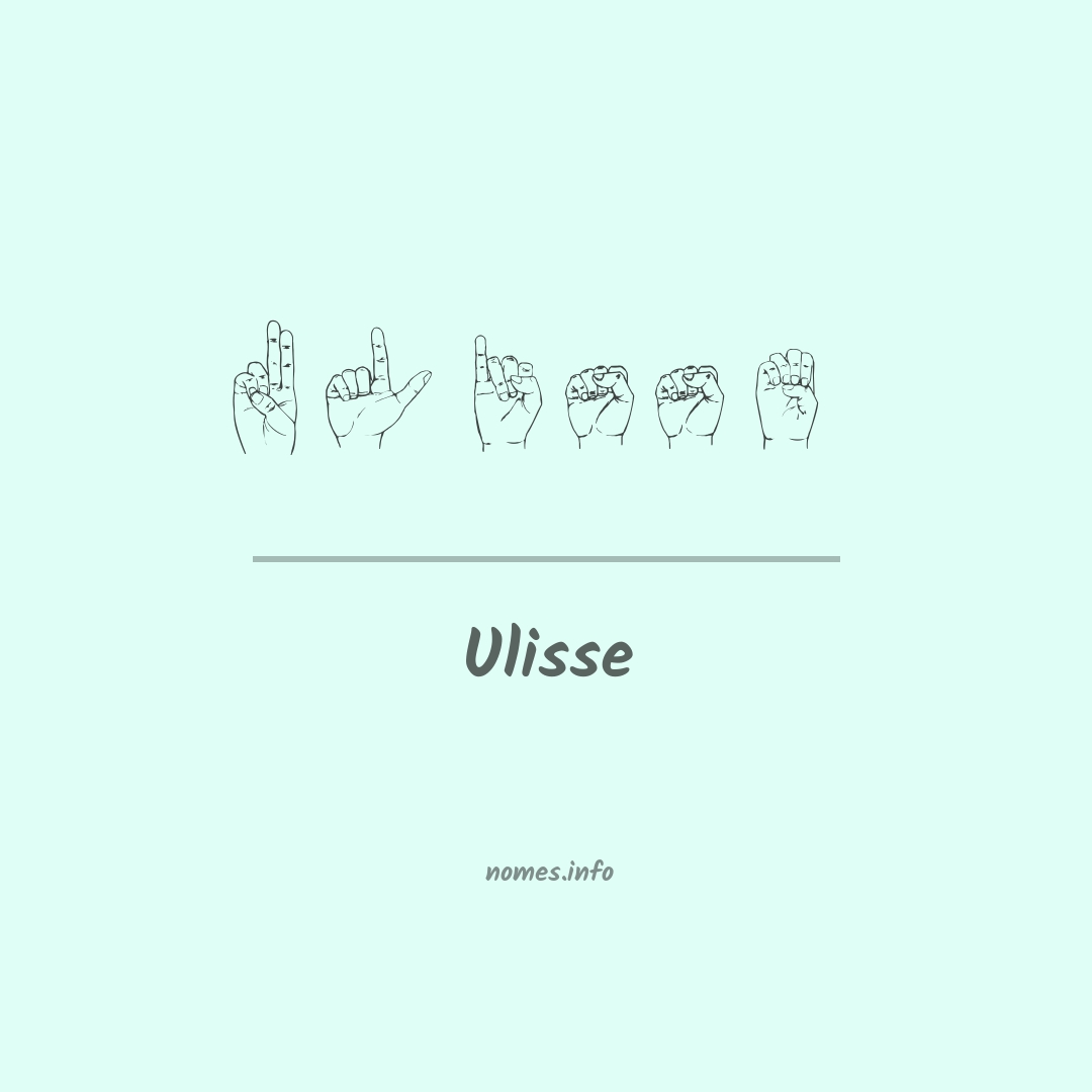 Ulisse em Libras