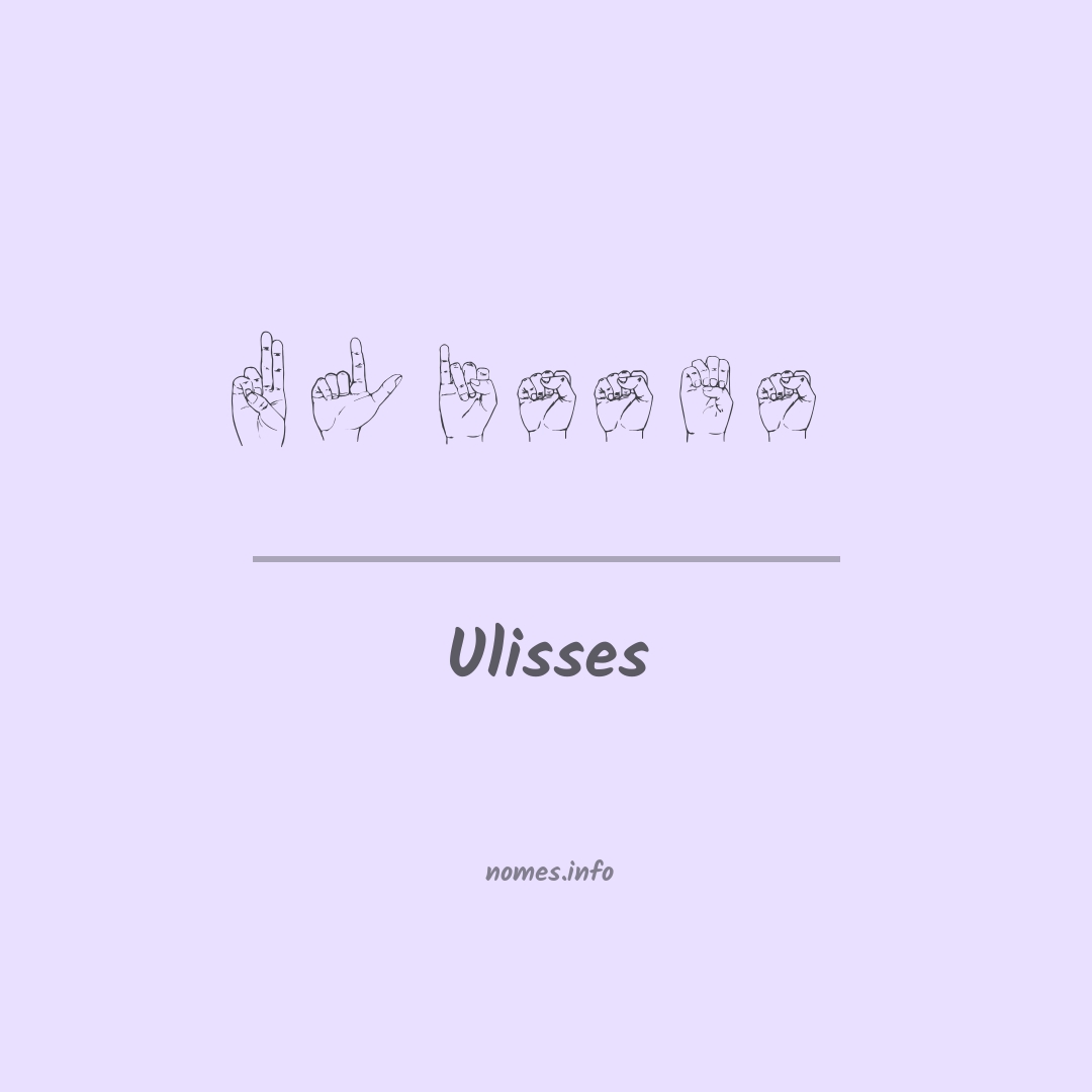 Ulisses em Libras