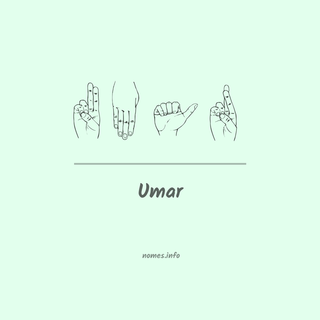 Umar em Libras