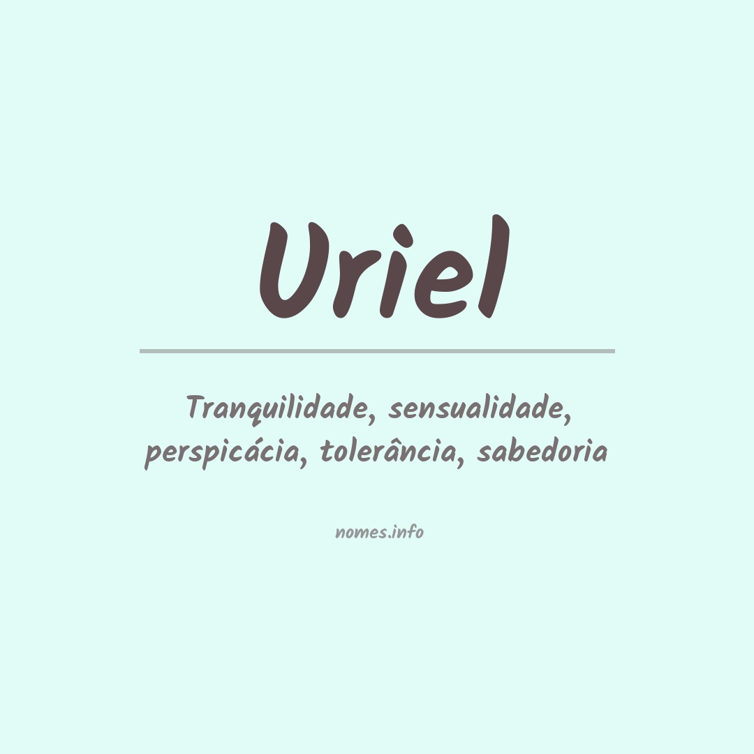 Significado do nome Uriel