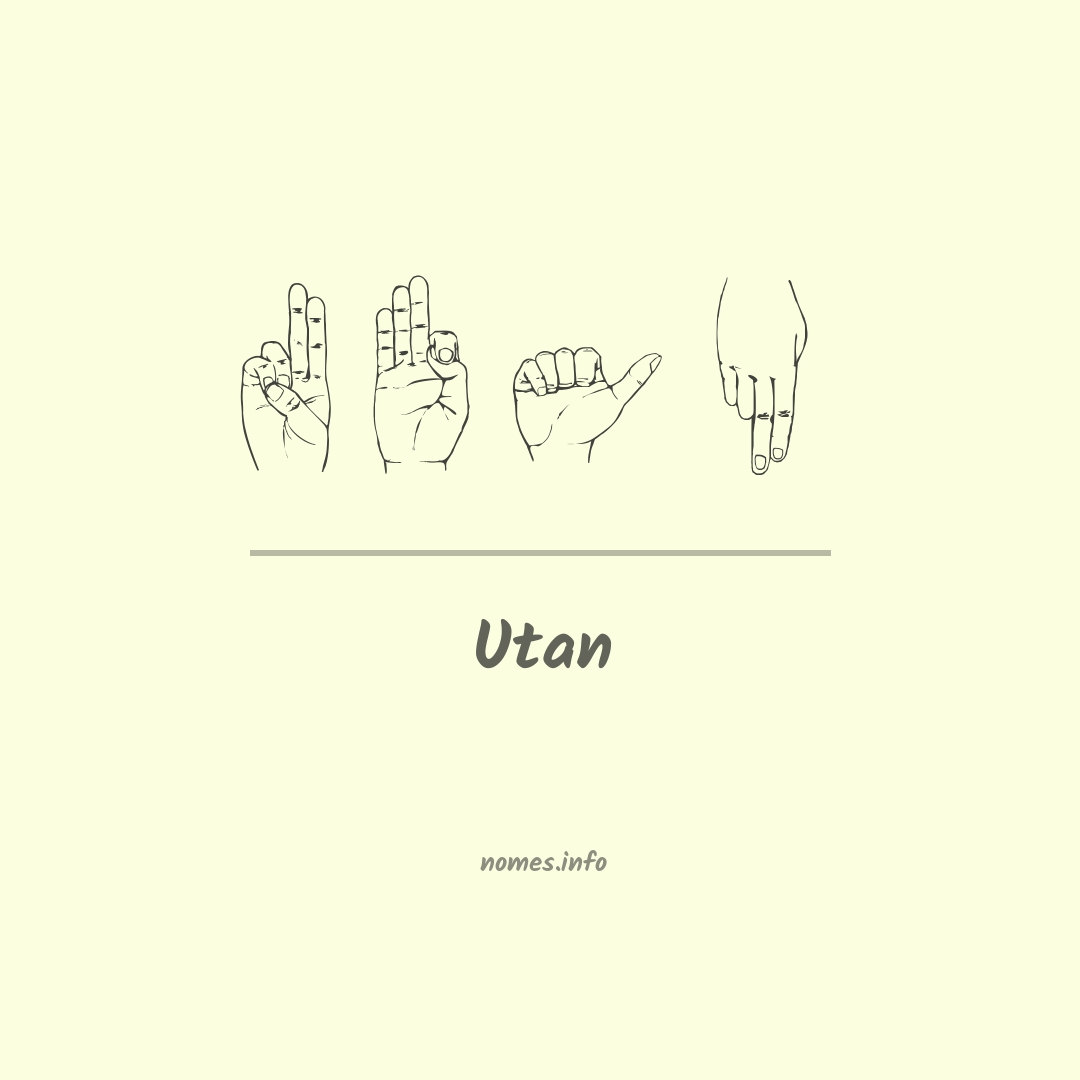 Utan em Libras