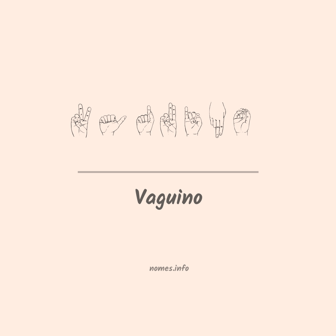 Vaguino em Libras