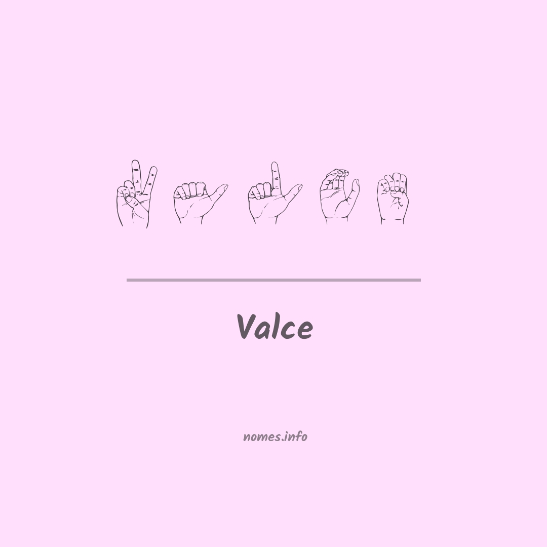 Valce em Libras