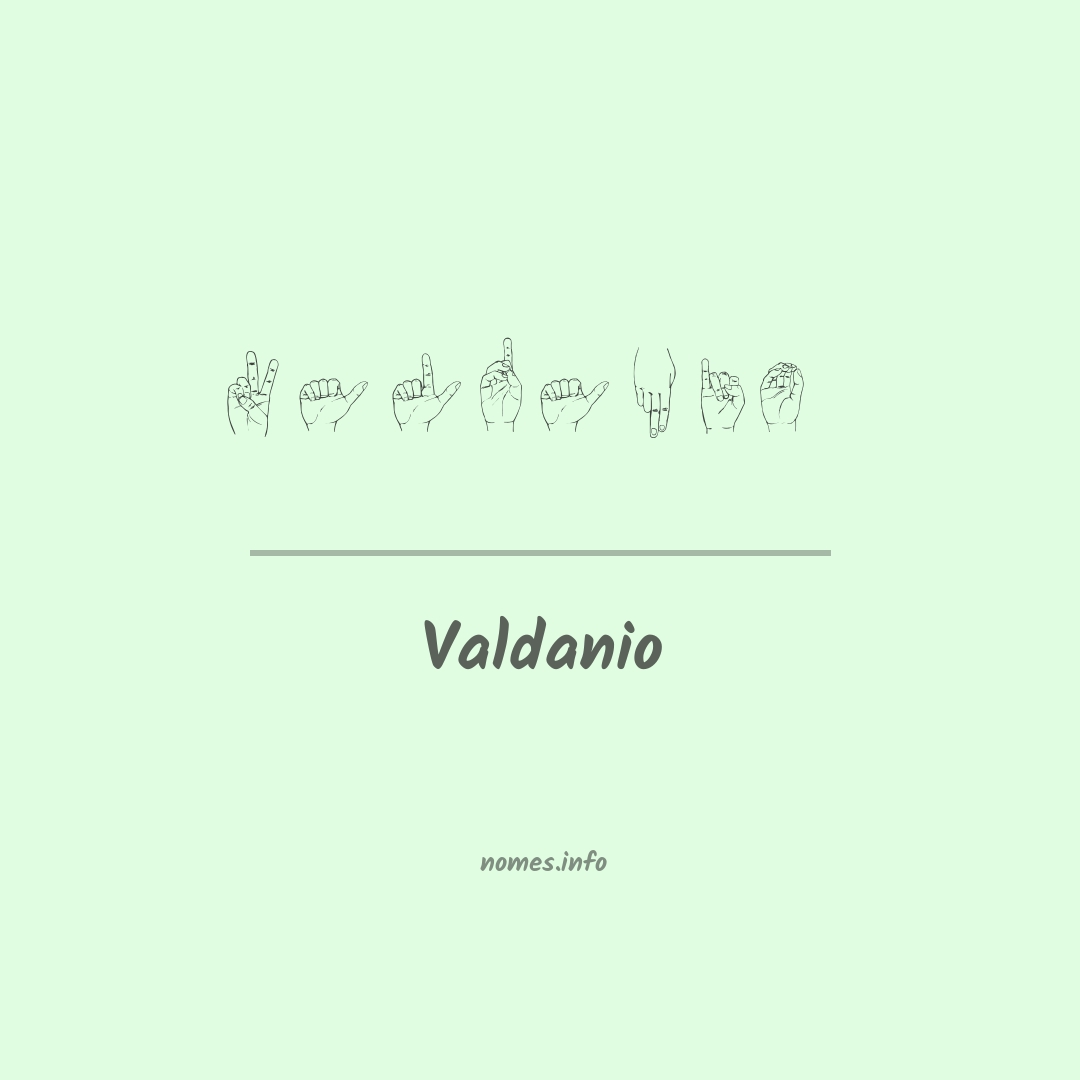 Valdanio em Libras Valdanio em Libras