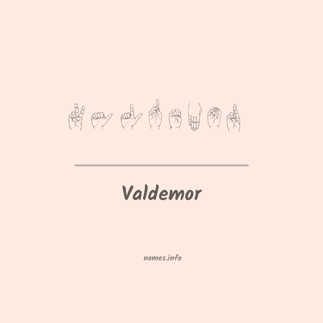 Valdemor em Libras