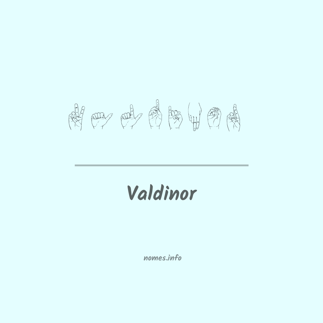 Valdinor em Libras