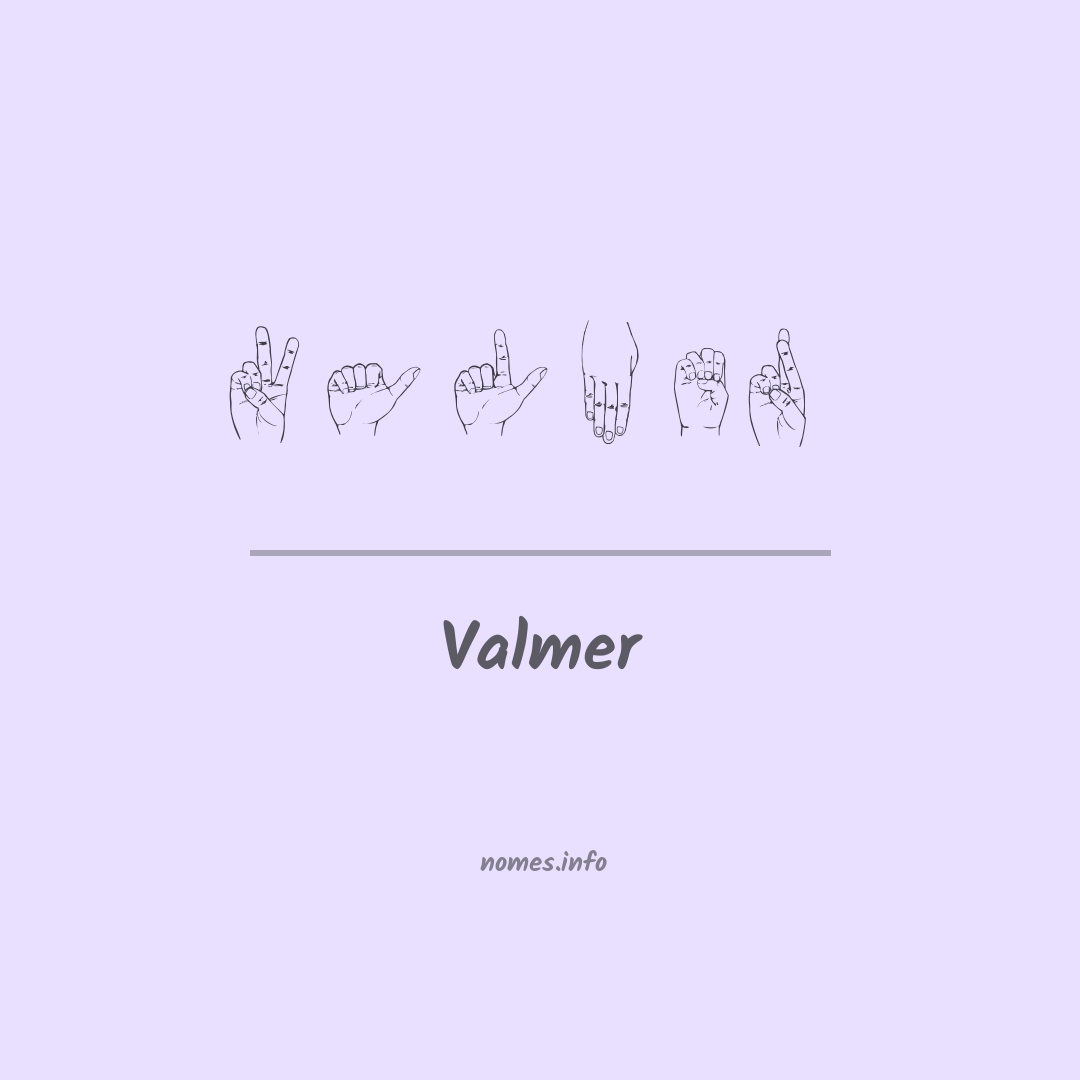 Valmer em Libras
