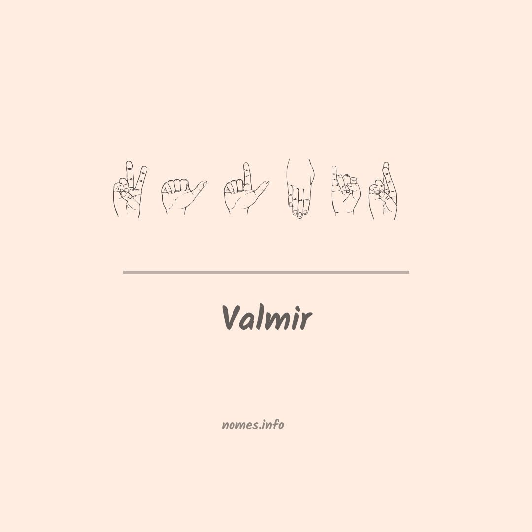 Valmir em Libras