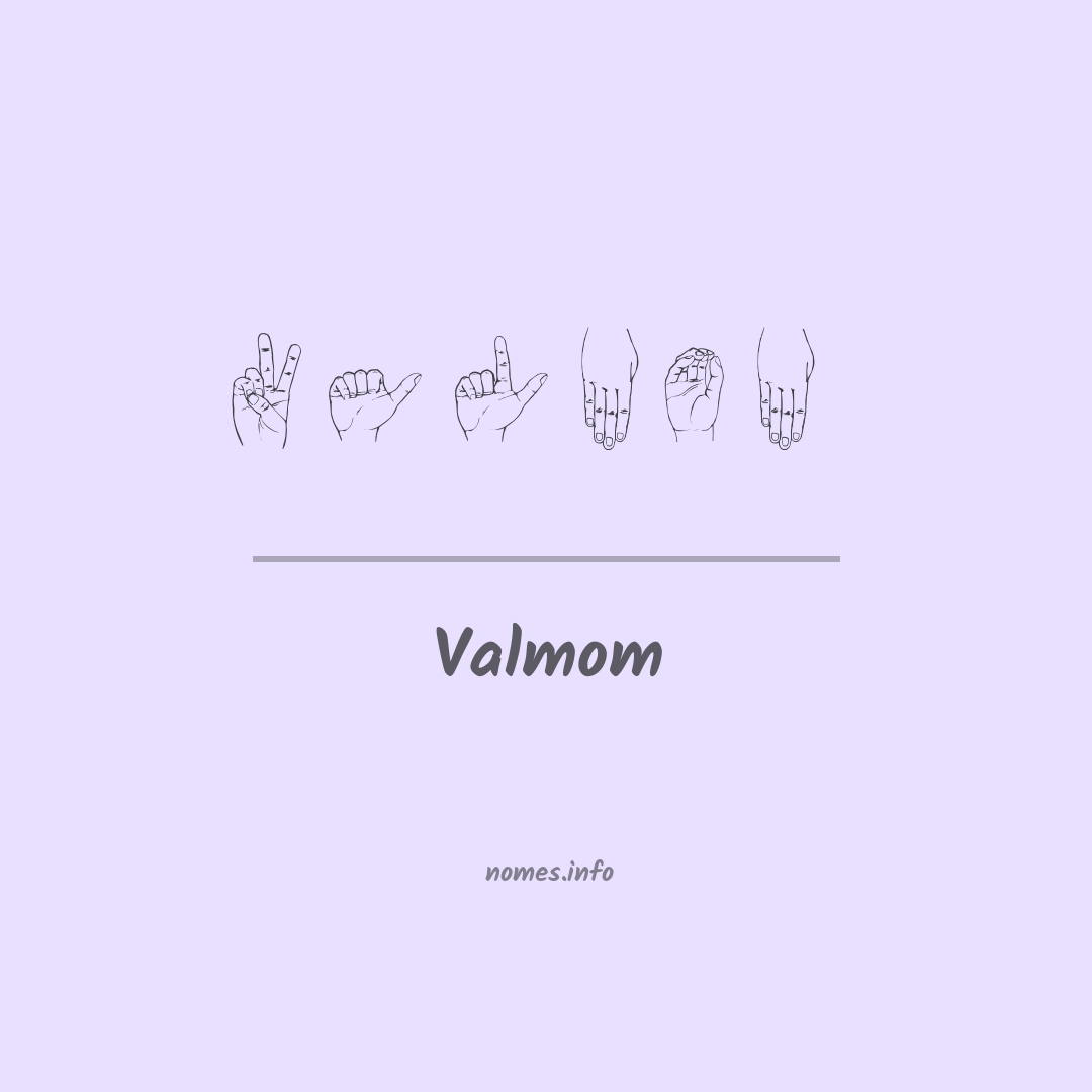 Valmom em Libras